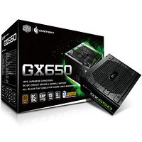 COOLER MASTER 酷冷至尊 GX650 铜牌（85%） 非模组ATX电源 650W+技嘉 RTX 3060 Ti EAGLE OC 显卡 8GB