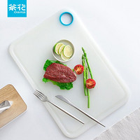 CHAHUA 茶花 砧板双面Ag+银离子抗菌菜板 切菜案板 剁肉板 水果砧板大号