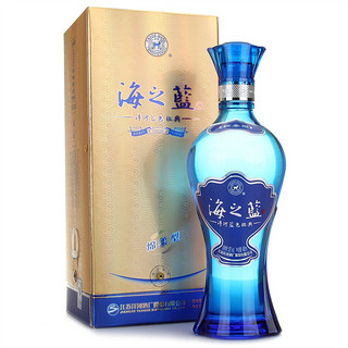 海之蓝 蓝色经典 52%vol 浓香型白酒 480ml 单瓶装