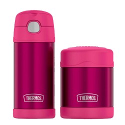 THERMOS 膳魔师 儿童双层保温杯 355ml+食物罐290ml套装 *2件