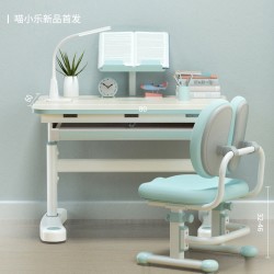 igrow 爱果乐 可升降学习桌椅套装 喵小乐款 80cm
