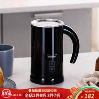 慕厨（Momscook）电动牛奶打泡器DIY咖啡家用电动奶泡机搅拌打沫器 奶泡机黑色(KN-MFB)