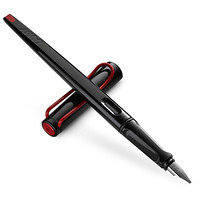 LAMY 凌美 钢笔 JOY喜悦系列 红夹黑杆 1.5mm 礼盒装