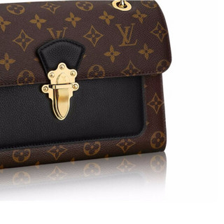 LOUIS VUITTON 路易威登 VICTOIRE系列 女士手袋 M41730 黑色 中号