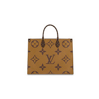 LOUIS VUITTON 路易威登 Onthego系列 大号手袋 M44576 拼色