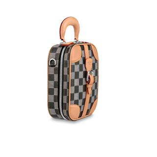 LOUIS VUITTON 路易威登 MINI LUGGAGE VERTICA 手袋 N60273 黑灰