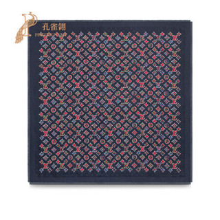 Louis Vuitton/路易威登2020新款女士ABC MONOGRAM印花围巾M76093 海军蓝