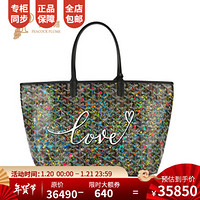 孔雀翎Goyard/高雅德2020新款女包戈雅时尚经典彩色印花手提包 花色