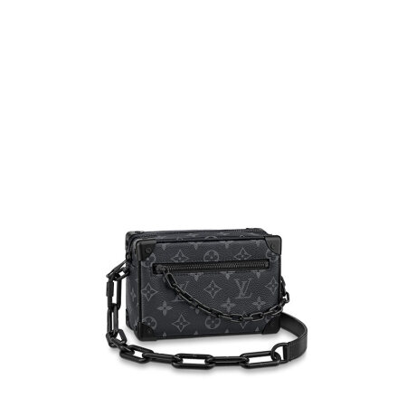 LOUIS VUITTON 路易威登 SOFT TRUNK系列 迷你链条包 M44735 黑色