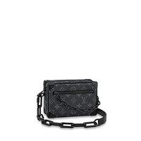 LOUIS VUITTON 路易威登 SOFT TRUNK系列 迷你链条包 M44735 黑色