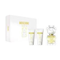 默斯奇诺（Moschino）熊二代香水礼盒 女香 礼物 送礼 熊二代香水50ml+润肤露50ml+沐浴露50ml