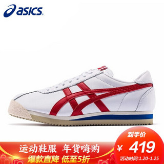 Onitsuka Tiger/鬼塚虎运动休闲鞋板鞋男女鞋CORSAIR D713L-0123 白色/正红色 39