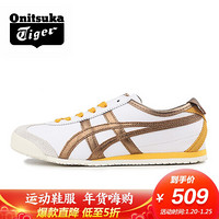 Onitsuka Tiger/鬼塚虎男女运动鞋休闲鞋Metallic Pack 1183A788 白色/金色 40