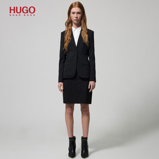 HUGO BOSS雨果博斯女士商务休闲西服外套 401-蓝色 38