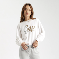 Gap 盖璞 女装 碳素软磨系列 655697 徽标LOGO磨毛卫衣