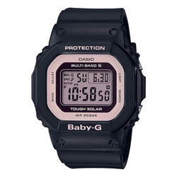 CASIO 卡西欧 BABY-G系列 BGD-5000-7D 女士电波表 *2件