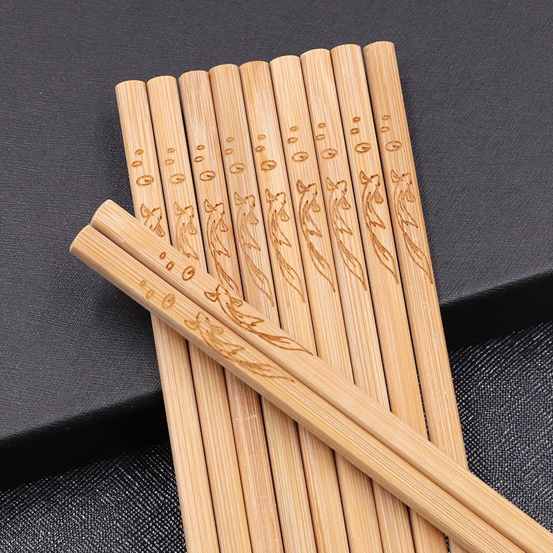 巴拉熊 家用竹筷 24cm                 所属分类:筷子 所属品牌