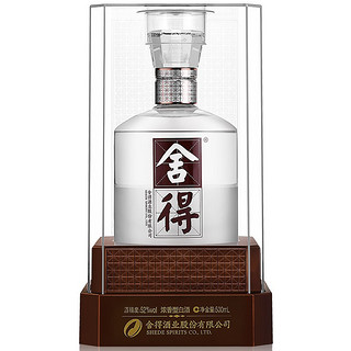 舍得 水晶舍得 52%vol 浓香型白酒 500ml 单瓶装