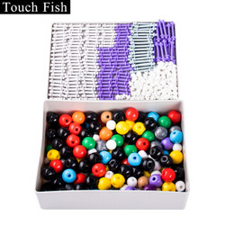 Touch Fish 初高中有机无机化学分子结构模型球棍比例模型晶体演示用实验器材 初中化学分子结构 高中化学分子结构 *3件