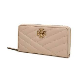 托里·伯奇 TORY BURCH 奢侈品 TB钱包 女士KIRA系列羊皮手拿包钱包肉粉色 56605 288