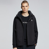 七匹狼羽绒服马甲2020秋冬保暖时尚运动羽绒服背心男1H1A70108645001(黑色)180/100A/XL