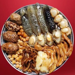 年夜饭必囤!五星酒店同款,云集山珍海味!海实利吉祥盆菜礼盒+上海虹桥雅高美爵/松江假日酒店1晚