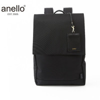 anello 阿耐洛 日本乐天包双肩包男女背包电脑包防泼水轻便书包R0141黑色