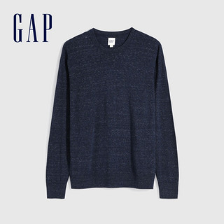 预售Gap男装休闲风格圆领针织衫595017基本内搭毛衣秋冬2020新款