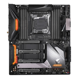 技嘉主板CPU套装酷睿i9 10980XE 搭X299X MASTER/DESIGNARE雷电3接口 X299X AORUS MASTER 信仰大师 i9 10940X(14C28T 4.6GHz)