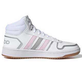 阿迪达斯 ADIDAS NEO 女子 运动休闲系列 HOOPS 2.0 MID 运动 休闲鞋 FY6020 36.5码 UK4码