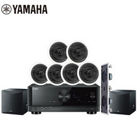 雅马哈（Yamaha）NS-IW360系列 吸顶音响 吸顶喇叭吊顶音箱 家用客厅7.2家庭影院 背景音乐音响 RX-V6A功放