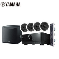 雅马哈（Yamaha）NS-IW360系列 吸顶音响 吸顶喇叭吊顶音箱 家用客厅5.1家庭影院 背景音乐音响 RX-V4A功放