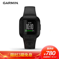 GARMIN 佳明 Fitjr.3黑豹儿童防水超长待机ICE紧急联系户外时尚手表
