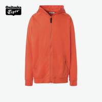 Onitsuka Tiger鬼塚虎休闲男女连帽卫衣 2021年春夏新款2183A733-601 橙色 M