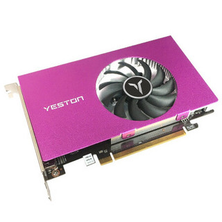 yeston 盈通 RX 550 4G 4HDMI GB 显卡 4GB 粉色