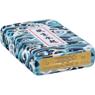 ZIPPO 之宝 打火机 风生水起  Z-30013 煤油防风火机