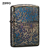 ZIPPO 之宝 ZBT-3-21A 盔甲唐草 充油打火机 烧金色