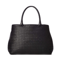 BOTTEGA VENETA 葆蝶家 男士羊皮手包 428331V00168175 黑色