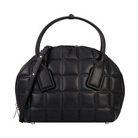 BOTTEGA VENETA 葆蝶家 女士牛皮革手提包 590071VA9I11229 黑色