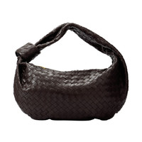 BOTTEGA VENETA 葆蝶家 JODIE系列 女士小号手袋 600261VCPP02132 深巧克力色