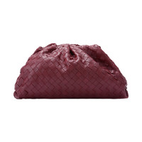 BOTTEGA VENETA 葆蝶家 POUCH系列 女士手拿包 576175VCPP06208 波尔多红色