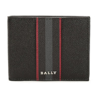 巴利 BALLY 男士皮质短款钱包钱夹黑色 BIMAN BI 10 6235585