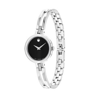 MOVADO 摩凡陀 瑞士手表 爱梦莎 ESPERANZA系列 石英钢带女士腕表 25mm ET901.001-石英机芯 0607471