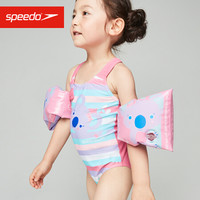SPEEDO 速比涛 儿童习泳训练卡通 臂环 游泳臂圈 男童女童 粉紫色 811734D705 2-6