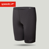 SPEEDO 速比涛 男子及膝泳裤抗氯速干 游泳训练 修身舒适8125060001黑色36