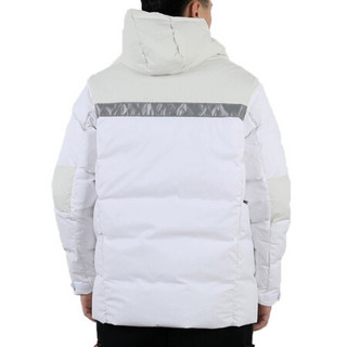 彪马 PUMA 男子 基础系列 Protective Down Jacket 运动 羽绒外套 586604 02 彪马白 L码(亚洲码)