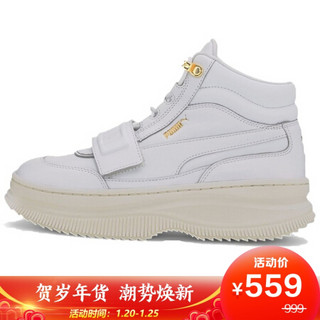 彪马 PUMA 黑标 女子 Deva Boot Wn's 运动 休闲鞋 374099 01 白色 36码 UK3.5码