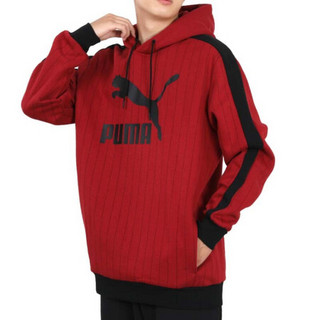 彪马 PUMA 男子 生活系列 PINSTRIPE AOP Hoodie 运动 卫衣 530179 50 M码(欧洲码)