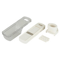 贝印(KAI)多功能擦菜板 料理器套装 切片切丝料理套装 带收纳盒