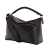 LOEWE 罗意威 20春夏 Puzzle系列 经典几何包手提肩背包 31756AB74 BLACK